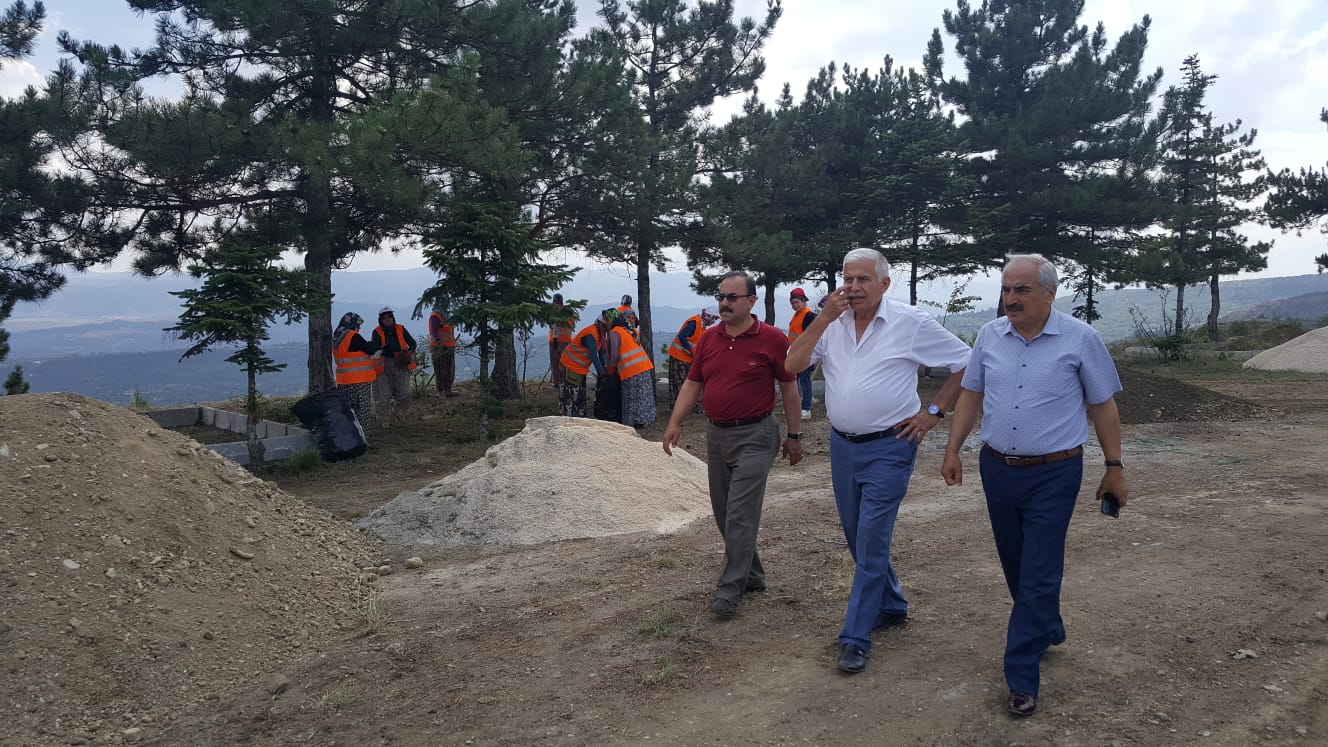 Çalışmaları Yerinde İnceledi