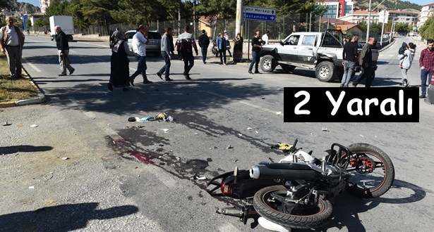 Tosya’da; 2 yaralı
