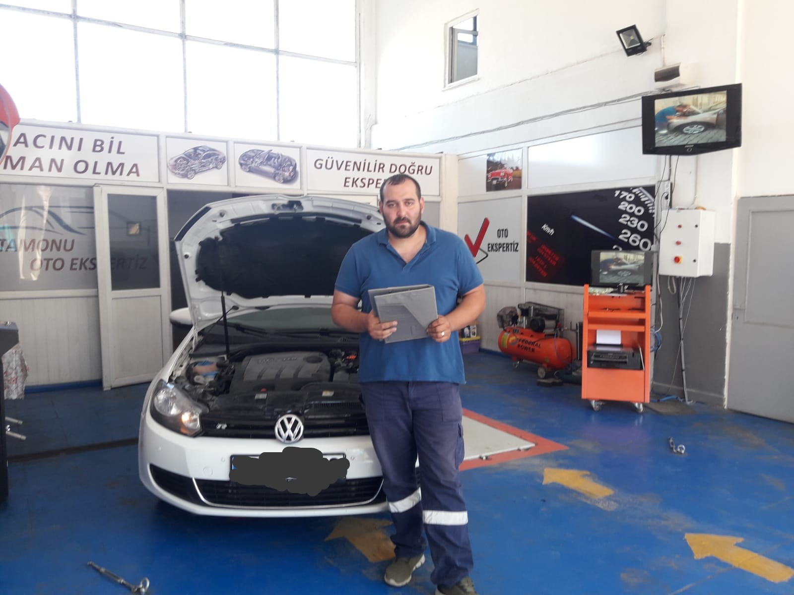 Ekspertiz testi araca zarar veriyor iddiasına tepki