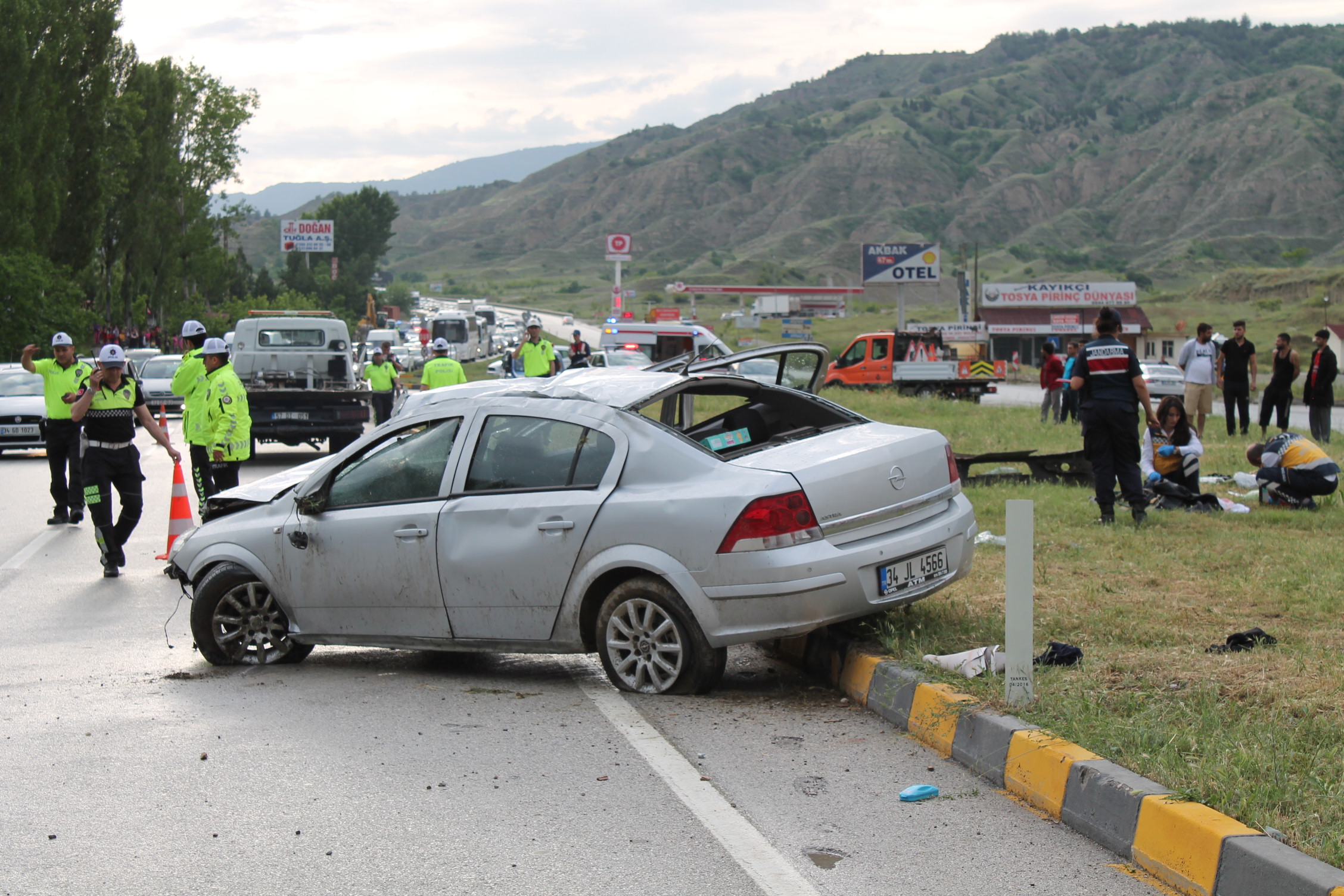 Tosya’da kaza, 1 ölü 7 yaralı