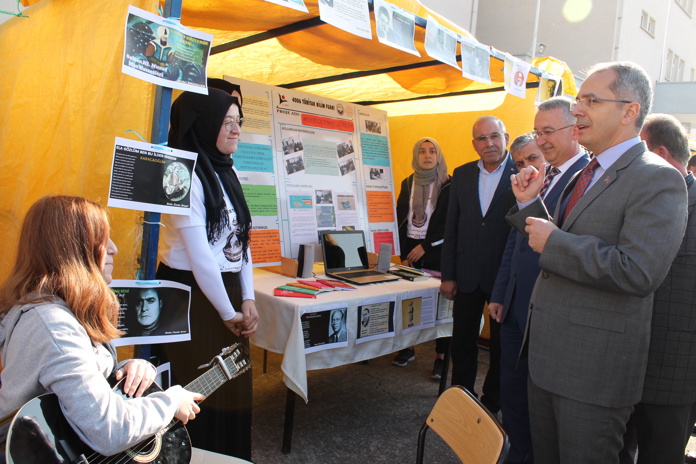 Tosya Fen Lisesinde Bilim Fuarı Düzenlendi