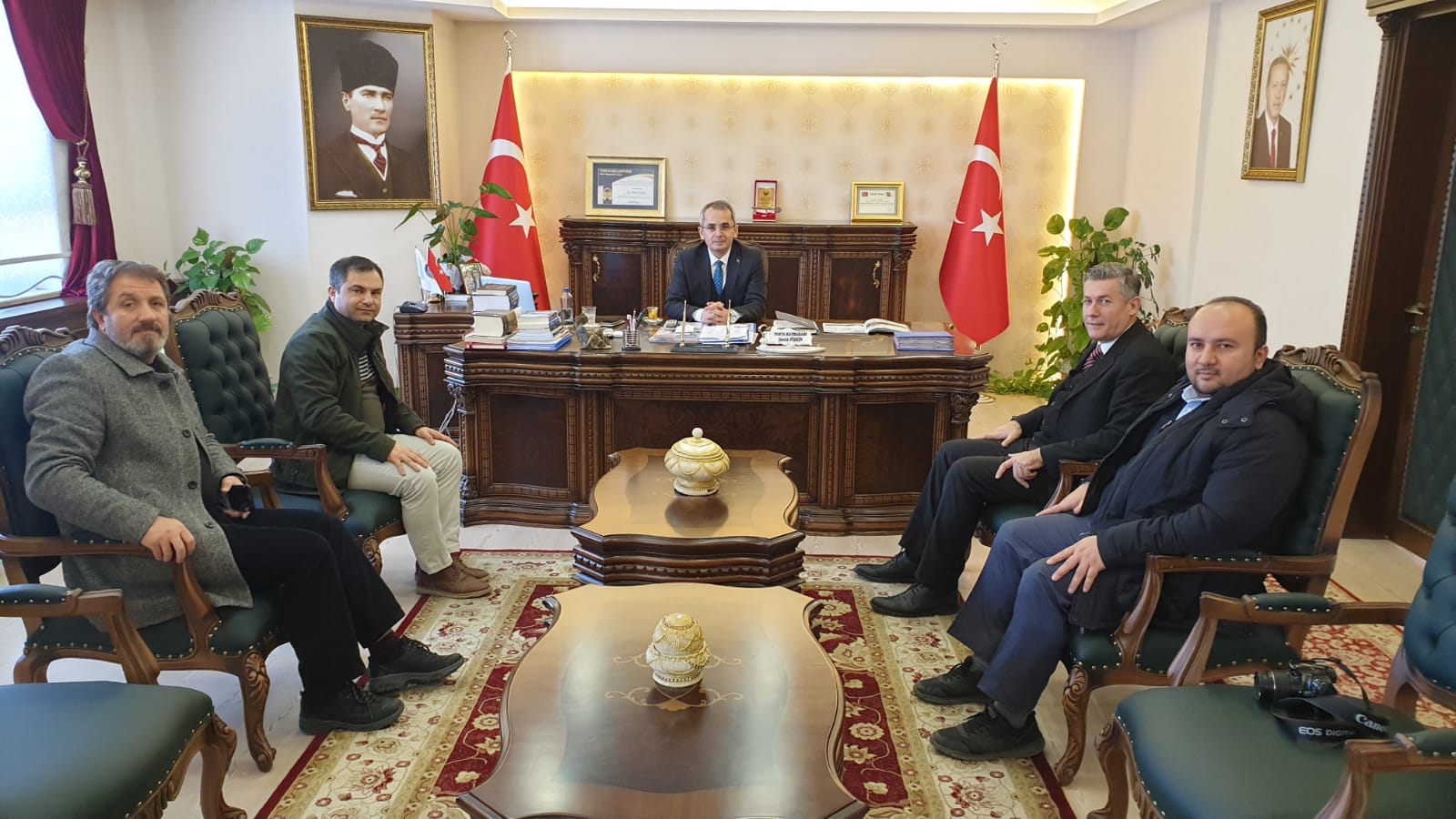 İHA Bölge Müdüründen Tosya Kaymakamına Ziyaret