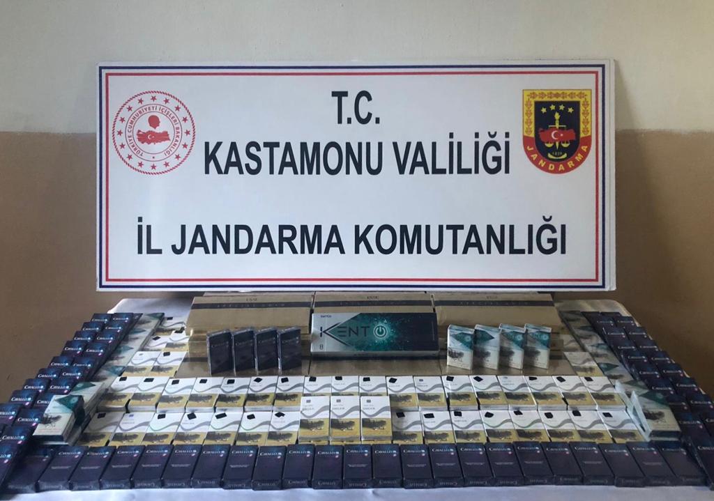 385 paket kaçak sigara ele geçirildi