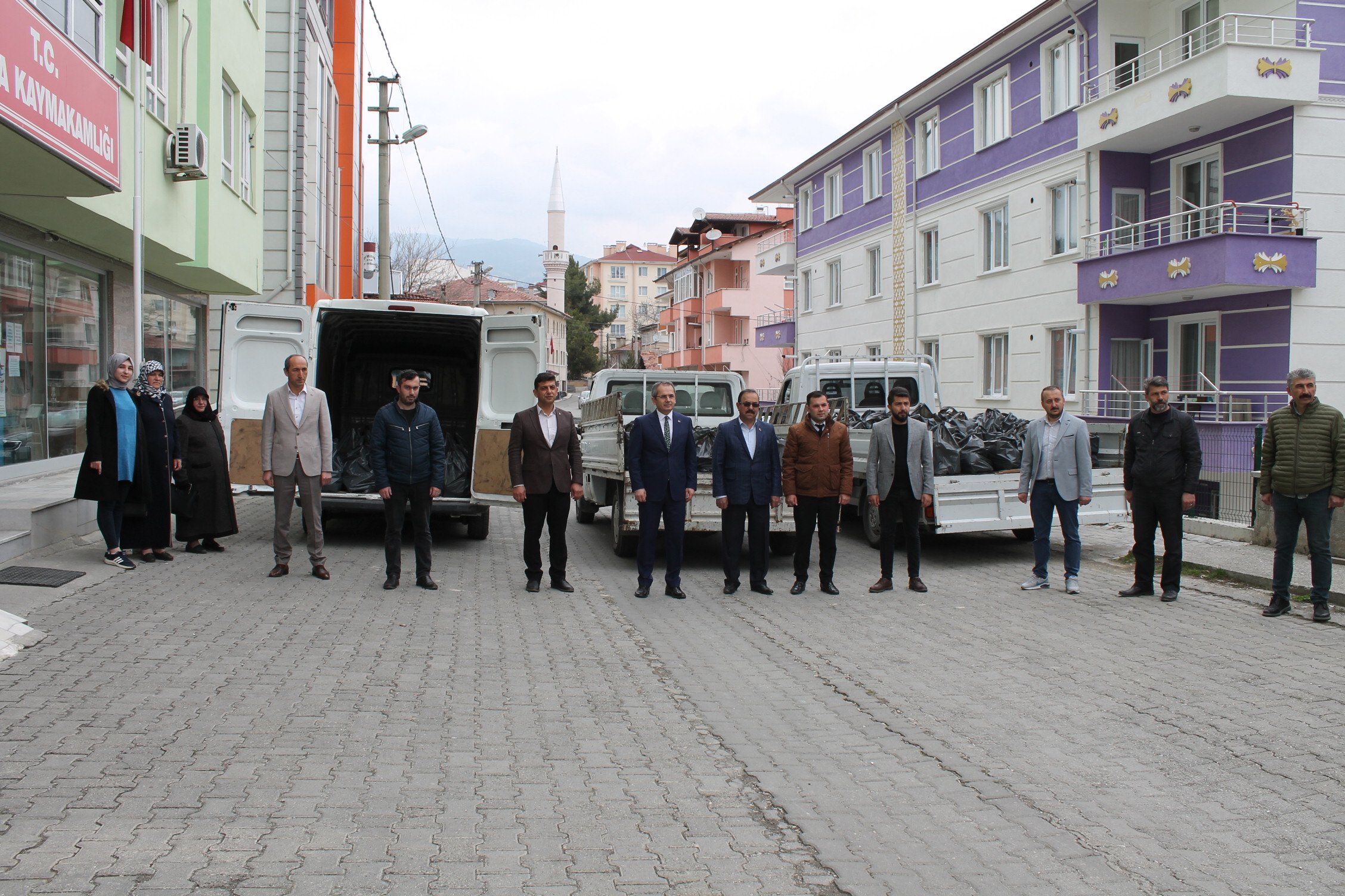 AK Parti Tosya İlçe Teşkilatından Milli Dayanışma Kampanyasına destek