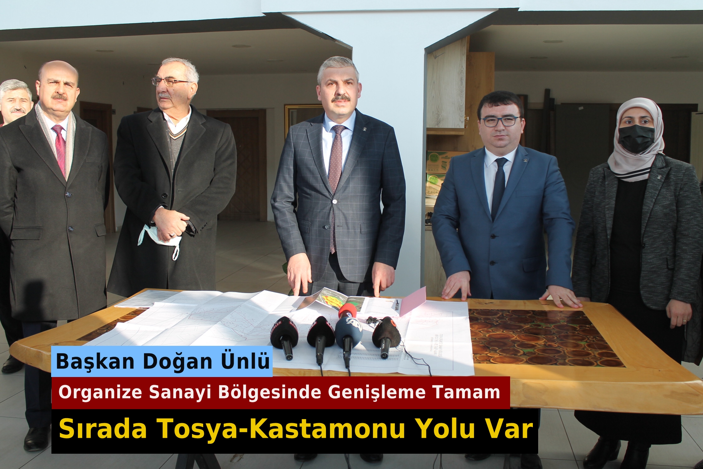 Ak Parti Kastamonu İl Başkanı Doğan Ünlü; Tosya Bizim Parlayan Yıldızımız