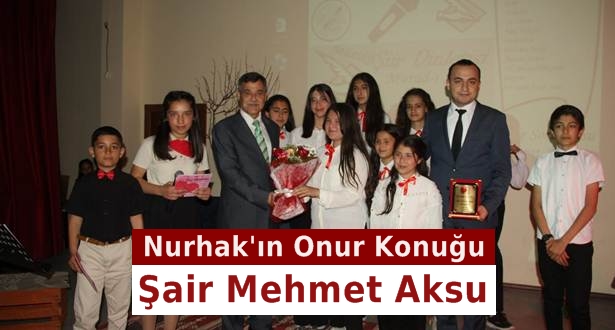 ŞAİR AKSU NURHAK’A  ONUR  KONUĞU OLARAK KATILDI!