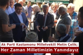 Ak Parti Milletvekili Metin Çelik,  Esnafları Ziyaret Etti