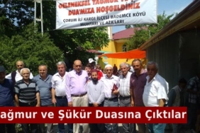 Bademce’de Yağmur Duası