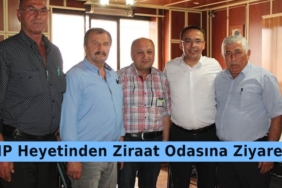 CHP Heyetinden Ziraat Odasına Ziyaret
