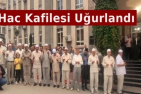 Tosya'da ilk Hac Kafilesi Dualarla Uğurlandı