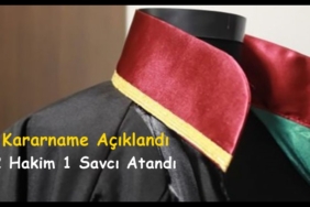 Tosya’ya 2 Hakim Bir Savcı Atandı