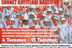 Sünnet Kayıtları Başladı