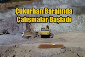 Tosya Çukurhan Barajında Çalışmalar Başladı