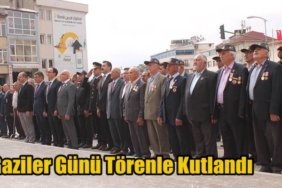 19 Eylül Gaziler Günü Törenle Kutlandı