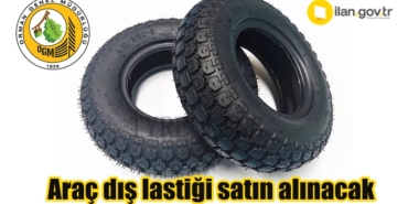 Araç Dış Lastiği Satın Alınacak