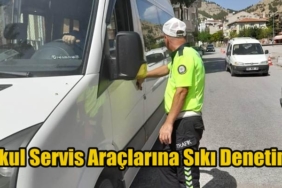 Emniyet Müdürlüğü Ekipleri Okul Servis Araçlarını Denetledi