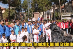 Gençlerden Dünya Temizlik Günü Etkinliği