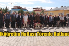 İlköğretim Haftası Tosya’da Törenle Kutlandı