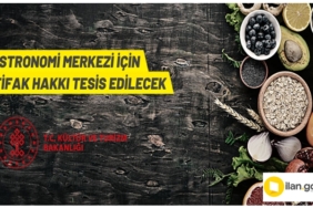 İzmir Aliağa’da gastronomi merkezi için irtifak hakkı tesis edilecek