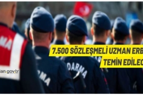 Jandarma Genel Komutanlığı 7bin 500 uzman erbaş temin edecek