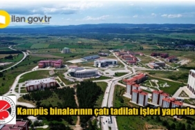 Kampüs binalarının çatı tadilatı işleri yaptırılacak