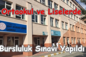 Öğrenciler Bursluluk Sınavında Ter Döktü