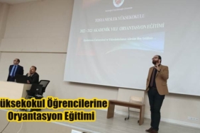 Tosya MYO’da Öğrencilere Oryantasyon Eğitimi