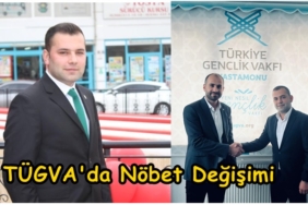TÜGVA İlçe Başkanlığında Nöbet Değişimi