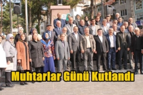 19 Ekim Muhtarlar Günü Kutlandı