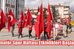 Amatör Spor Haftası Etkinlikleri Başladı