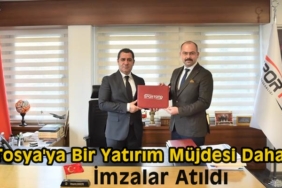 Başkan Kavaklıgil’den Tosya’ya Yeni Yatırım Müjdesi