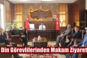 Din Görevlileri Kaymakam Suat Hatam’ı Ziyaret Etti