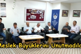 Din Görevlileri Meslek Büyüklerini Unutmadı