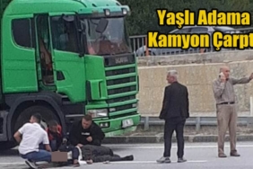 Kamyonun Çarptığı Yaşlı Adam Yaralandı