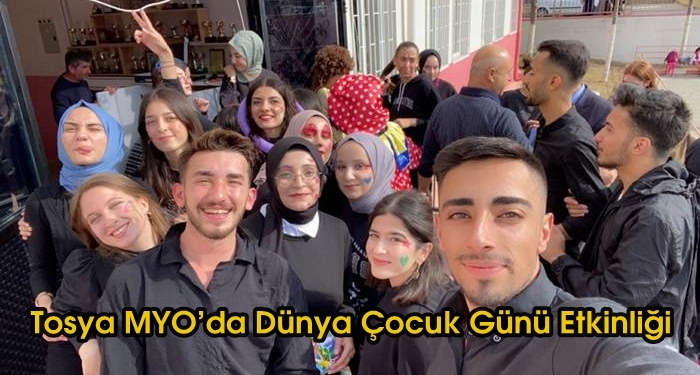 Tosya MYO’da Dünya Çocuk Günü Etkinliği