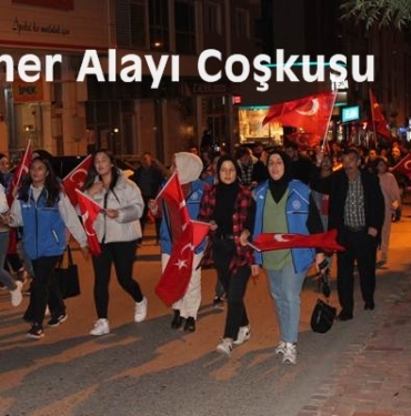 Tosya'da Fener Alayı Düzenlendi