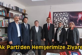 Ak Parti Teşkilatından Hemşerimiz Levent Özil’e Ziyaret