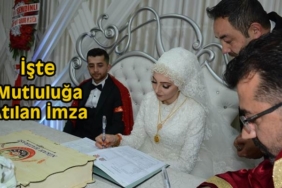 Çelik ve Üzer Ailelerinin Mutlu Günü