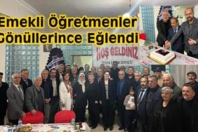 Emekli Öğretmenlerden Özel Eğlence Programı