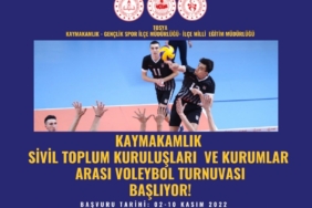 Kaymakamlık Voleybol Kupası Başlıyor!