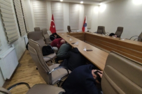 Tosya Hükümet Konağında Deprem Tatbikatı