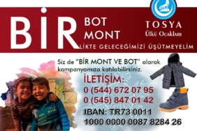 Tosya Ülkü Ocağı’ndan Bot ve Mont Kampanyası