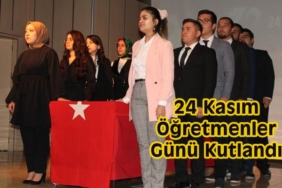 Tosya’da 24 Kasım Öğretmenler Günü Kutlandı
