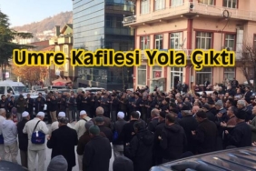 Tosya'dan Umre Kafilesi Yola Çıktı
