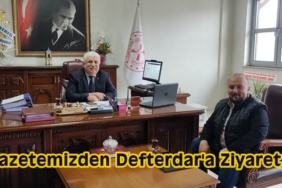 Açıksöz Gazetesinden Defterdara Ziyaret