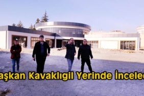 Başkan Volkan Kavaklıgil; "Tosya'nın geleceğini birlikte şekillendiriyoruz"