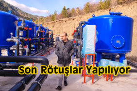 İçme Suyu Arıtma Tesisinde Sona Gelindi