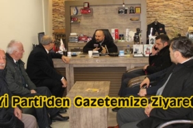 İYİ Parti’den Gazetemize Ziyaret