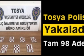 Tosya Polisi 98 Adet Uyuşturucu Hap Yakaladı