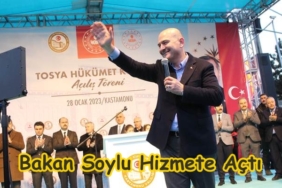Hükümet Konağını Bakan Soylu Hizmete Açtı